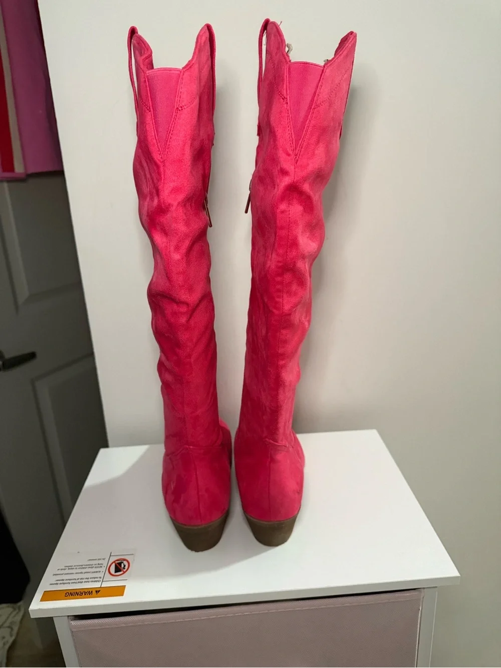 Cato Hot Pink Over-the-Knee Slouch Boots